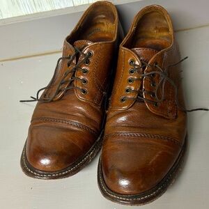 Frye oxfords. 9.5 size. Leather taken care of. Need new soles.